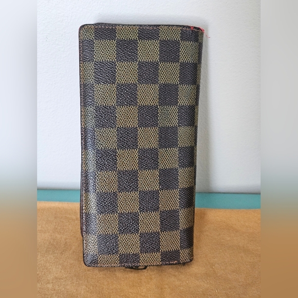 Louis Vuitton Damier Ebene Canvas Brazza Wallet - Picture 3 of 11